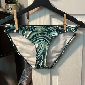 Target Green Swirl Bikini Bottom